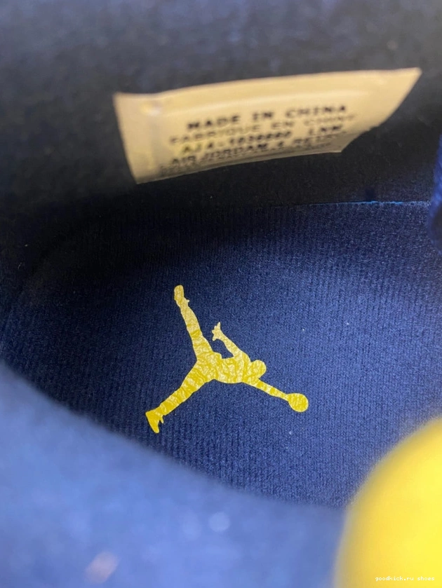 Cheap 4 AJ4-1036660 Retro Michigan Air (PE) Jordan 0806